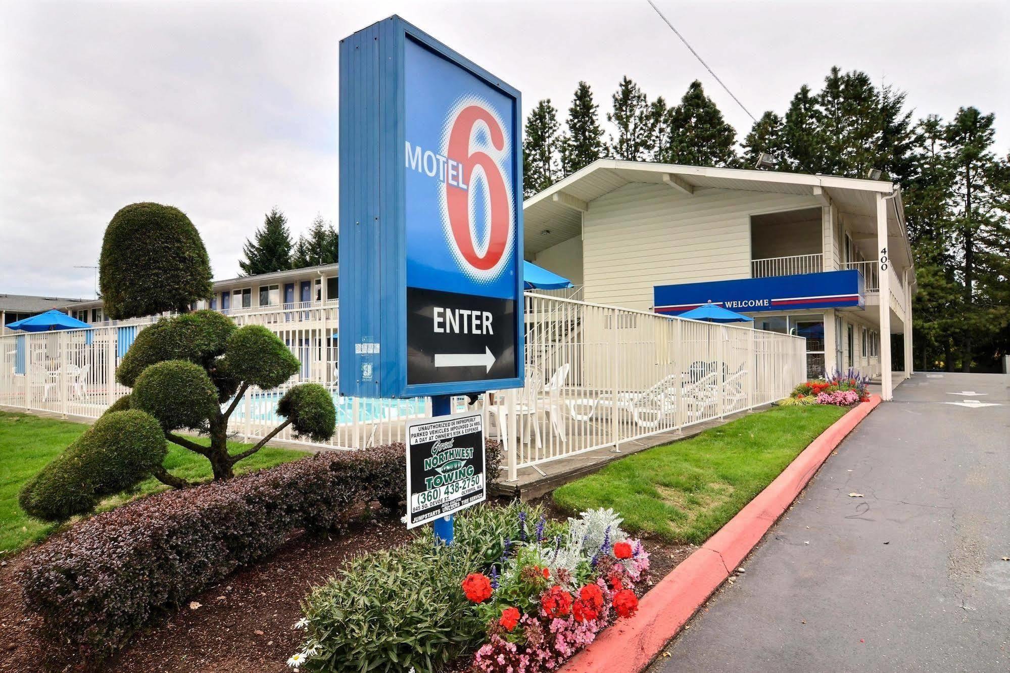Motel 6-Tumwater, Wa - Olympia Εξωτερικό φωτογραφία